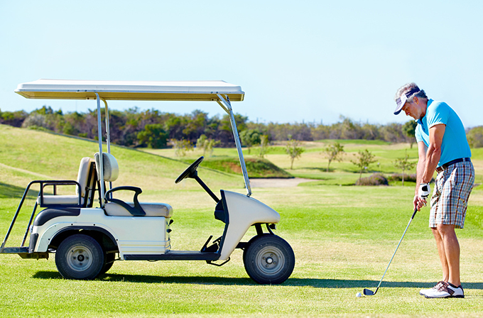 Escapes familiares: carrinhos de golfe elétricos para viagens de fim de semana de lazer